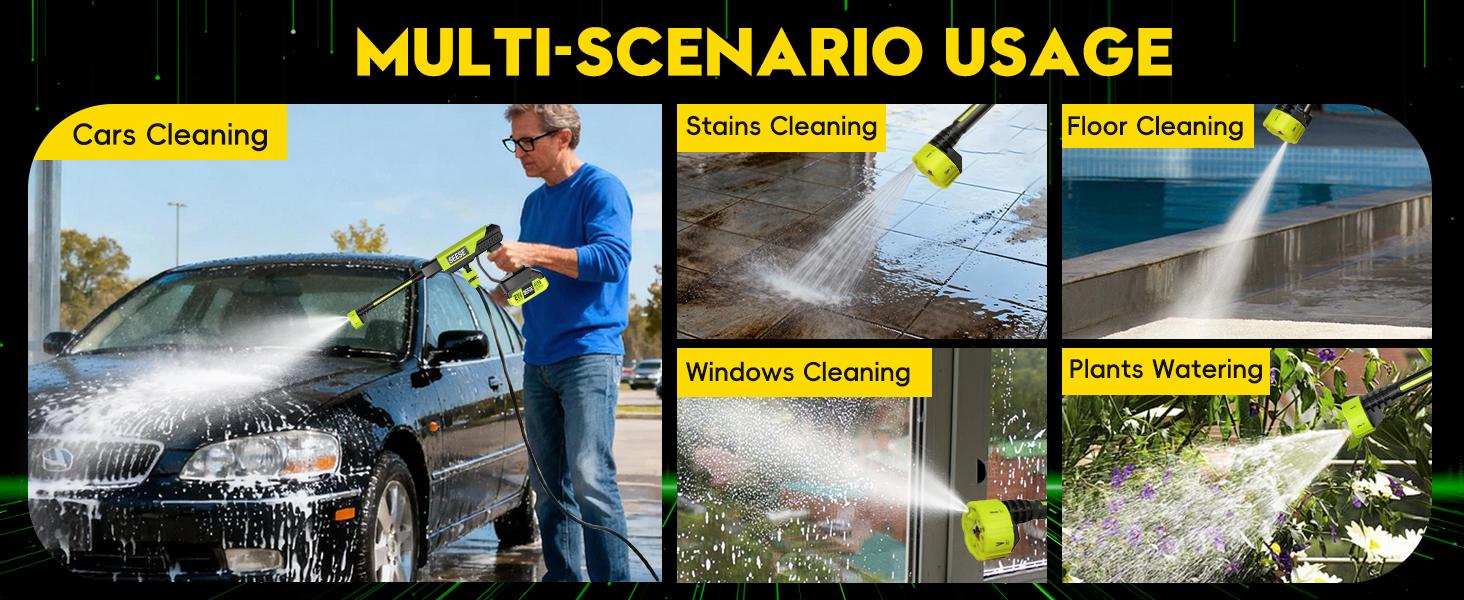 SEESE Cordless Pressure Washer